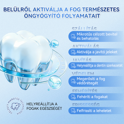 🦷𝐆𝐥𝐢𝐦𝐦𝐞𝐫𝐥𝐲® Tideglusib Fog & íny Javító mikrotűs tapasz | Fejlett őssejt-aktiváló fogcsíkok (újjáépíti a fogzománcot és a dentint • erősíti az ínyt • megszünteti a fogkövet és a szagokat • megállítja a fogérzékenységet)