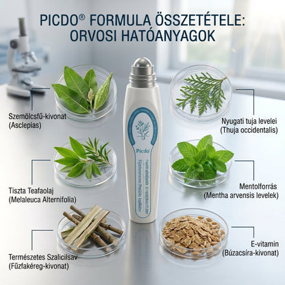 𝐏𝐢𝐜𝐝𝐨® 𝟕 𝐍𝐚𝐩𝐨𝐬 Bőrfolt- és hegápoló eltávolító toll Fájdalommentes használat · Látható nyomok nélkül · Pontos görgős applikátorral 💝