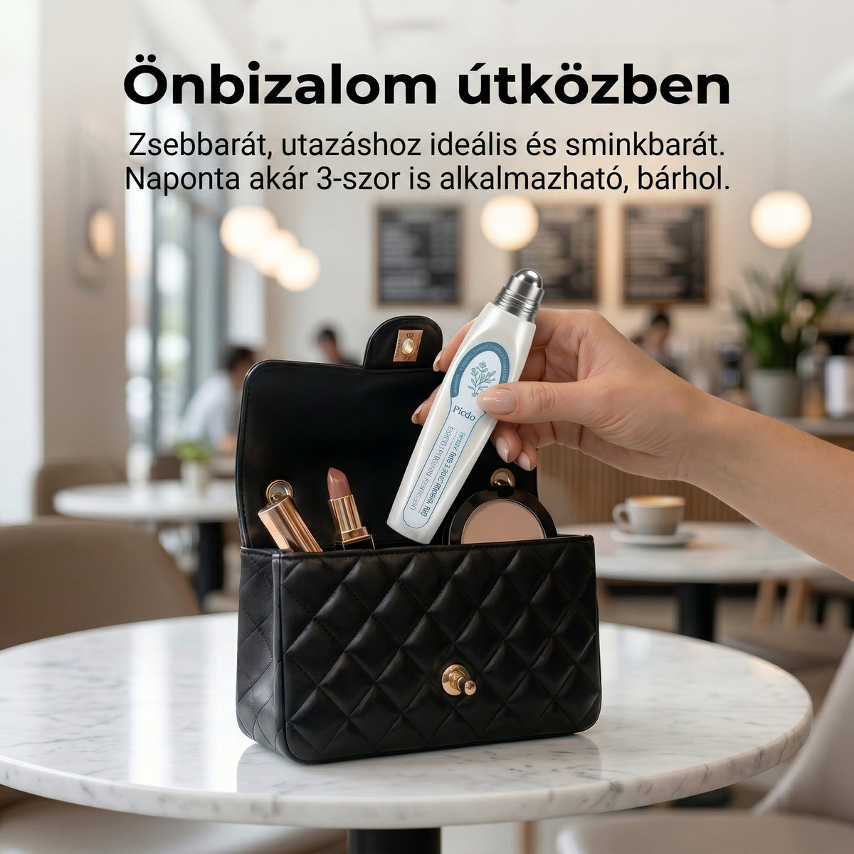 𝐏𝐢𝐜𝐝𝐨® 𝟕 𝐍𝐚𝐩𝐨𝐬 Bőrfolt- és hegápoló eltávolító toll Fájdalommentes használat · Látható nyomok nélkül · Pontos görgős applikátorral 💝