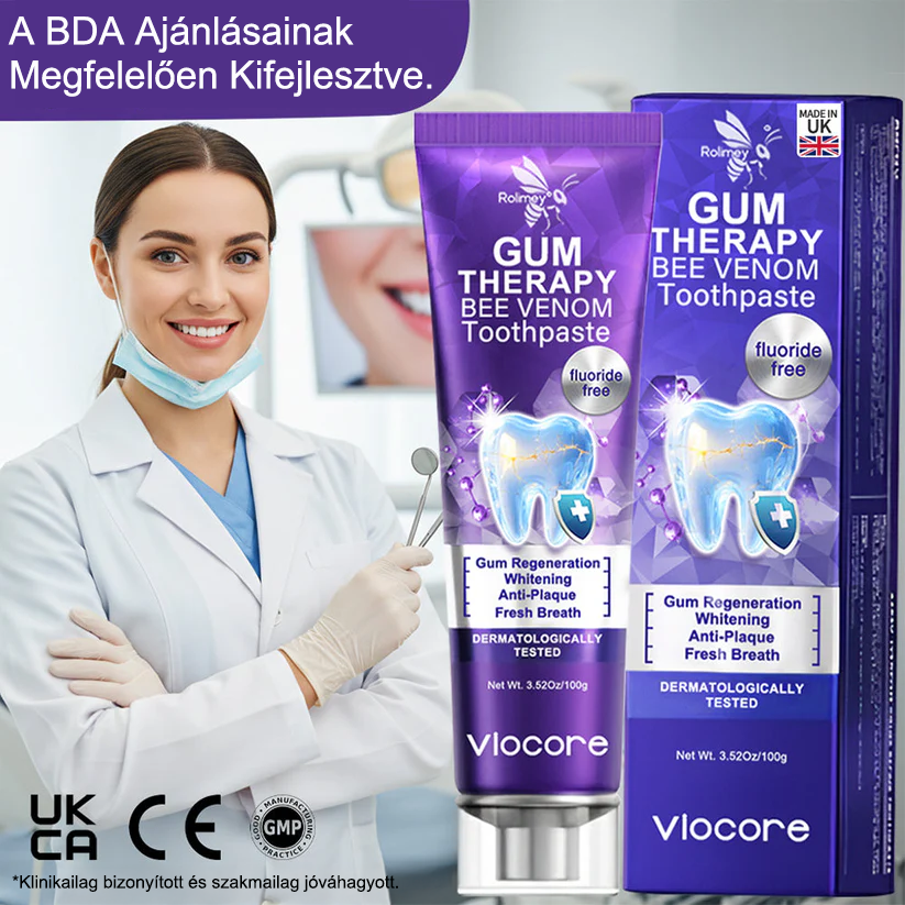 🍅A magyarok kedvence丨Rolimey® VioCore Méhméreg Fogkezelő Fogkrém