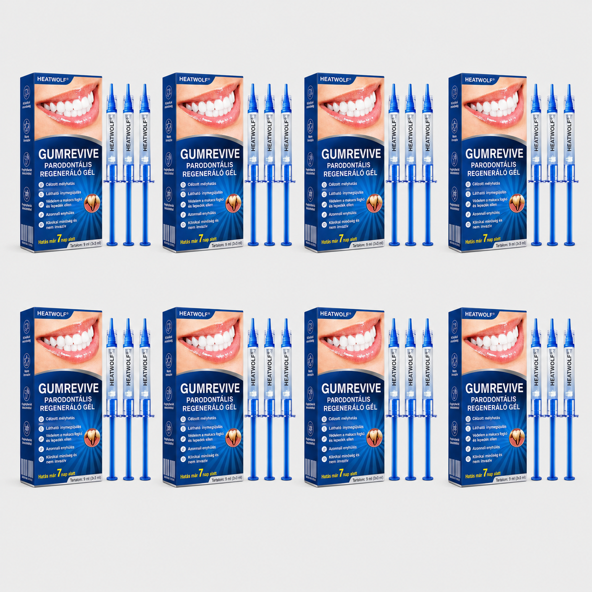 👨‍⚕️✅🦷 HEATWOLF® GumRevive – Parodontális helyreállító gél💞