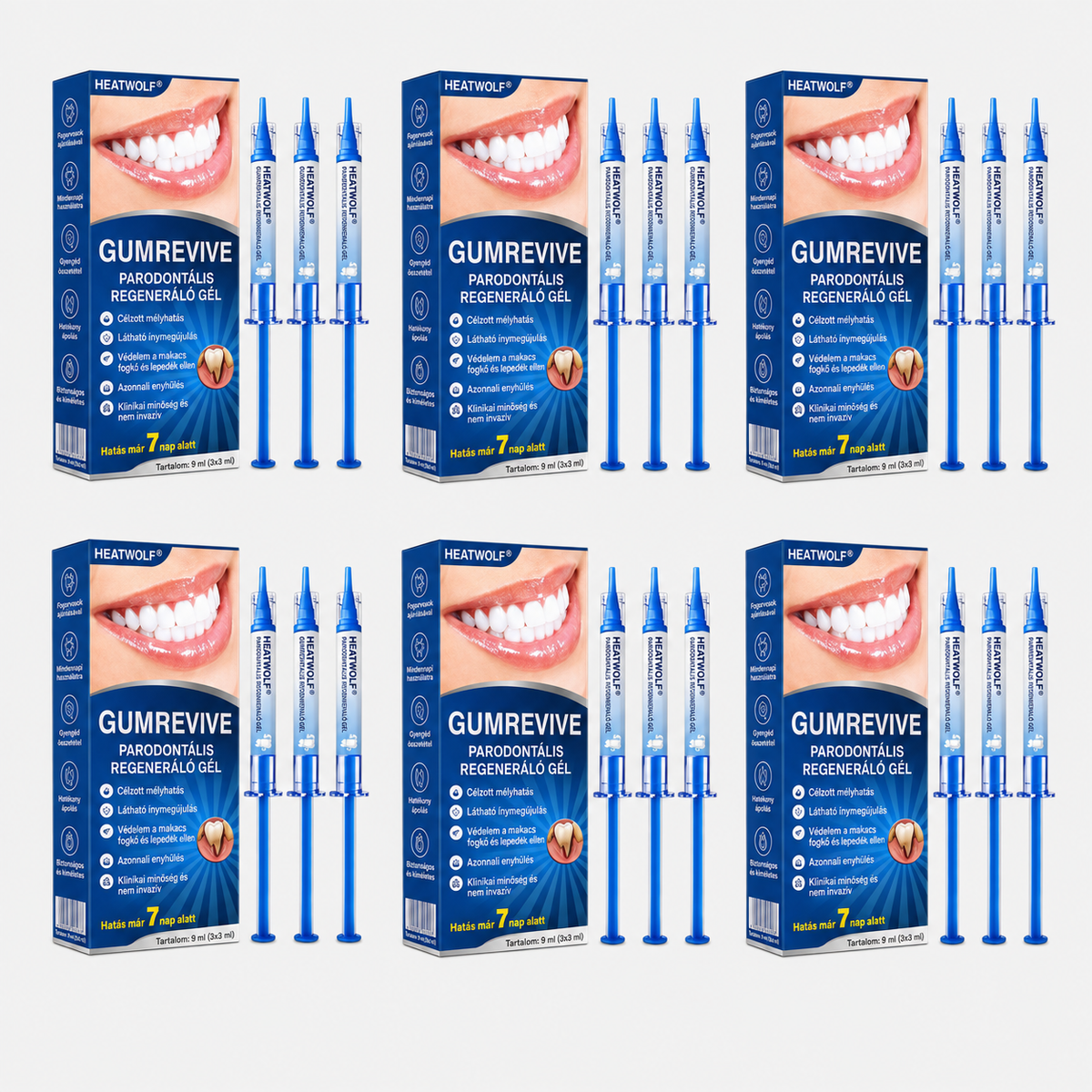 👨‍⚕️✅🦷 HEATWOLF® GumRevive – Parodontális helyreállító gél💞