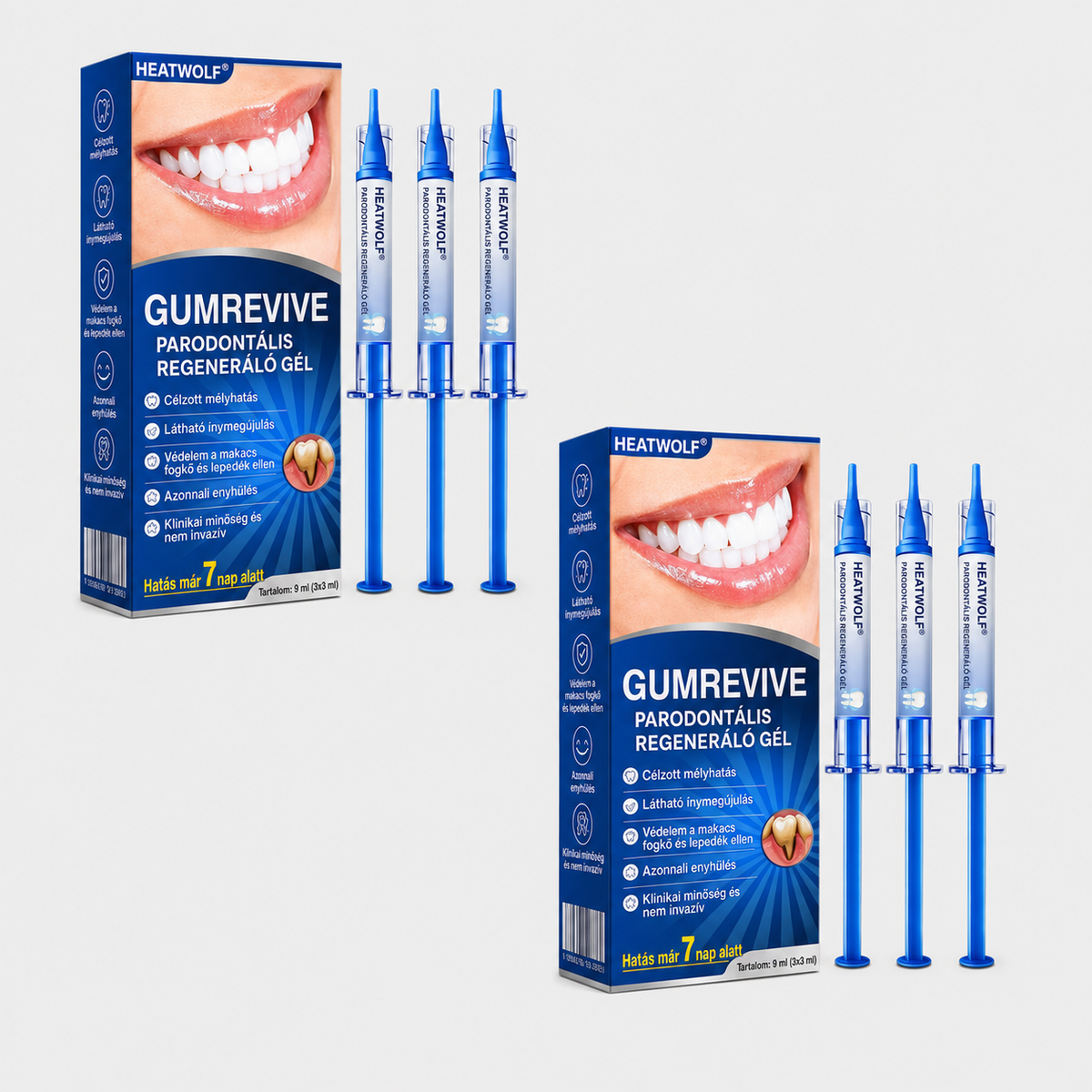 👨‍⚕️✅🦷 HEATWOLF® GumRevive – Parodontális helyreállító gél💞