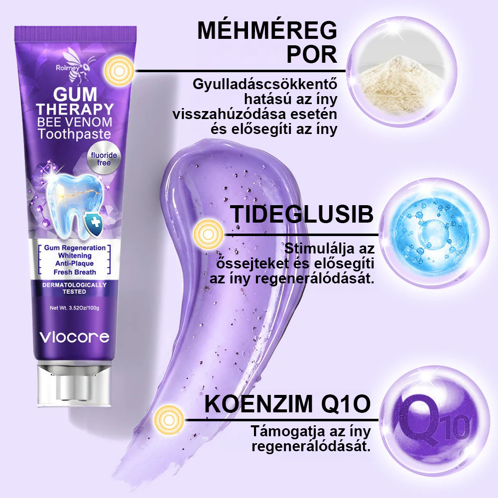 🍅A magyarok kedvence丨Rolimey® VioCore Méhméreg Fogkezelő Fogkrém